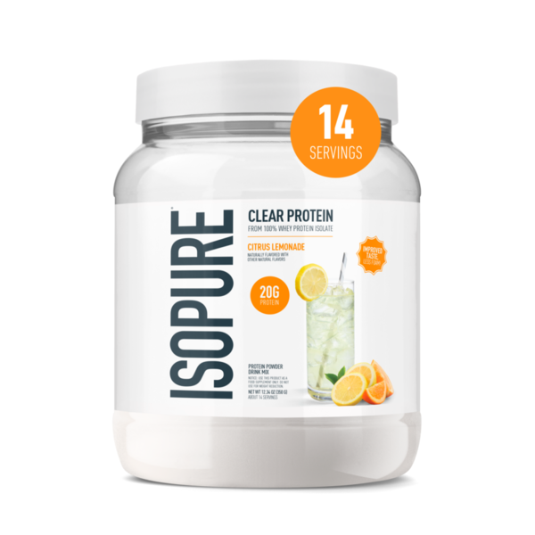 Isopure Citrus Lemonade Infusions Whey Protein Powder