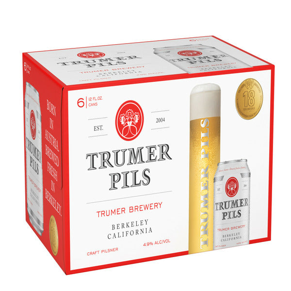 Trumer Pilsner 6 Pack Can