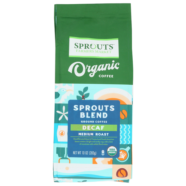 Sprouts Organic Decaf Sprouts Blend Ground Coffee