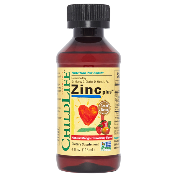Childlife Natural Mango Strawberry Flavor Zinc Plus
