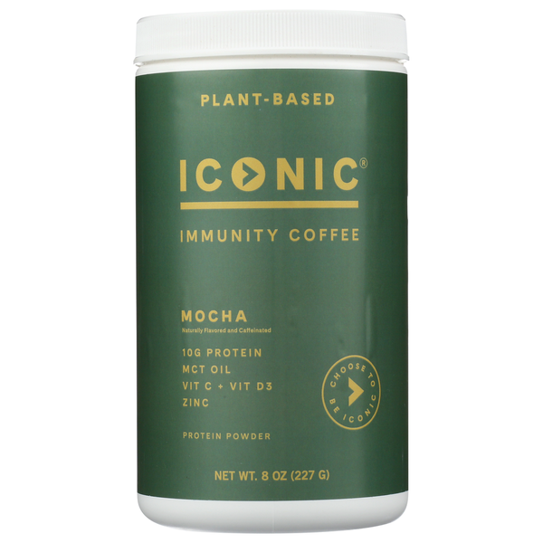 ICONIC Mocha Immunity Coffee Protein Powder
