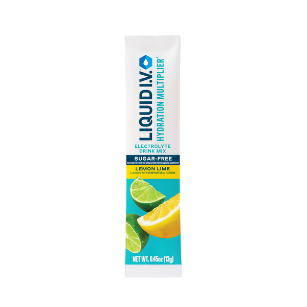 Liquid I.V. Lemon Lime Sugar Free Hydration Multiplier Packet
