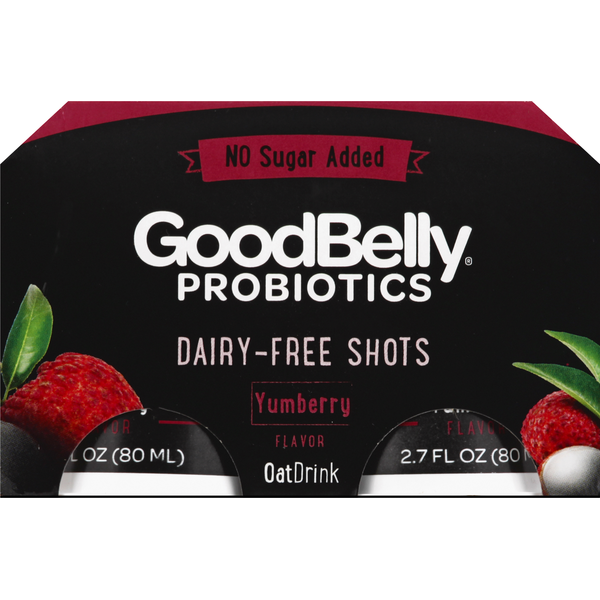 Good Belly Organic Yumberry Straight Shot 4 Pack