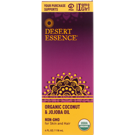 Desert Essence Organic Coconut & Jojoba Oil