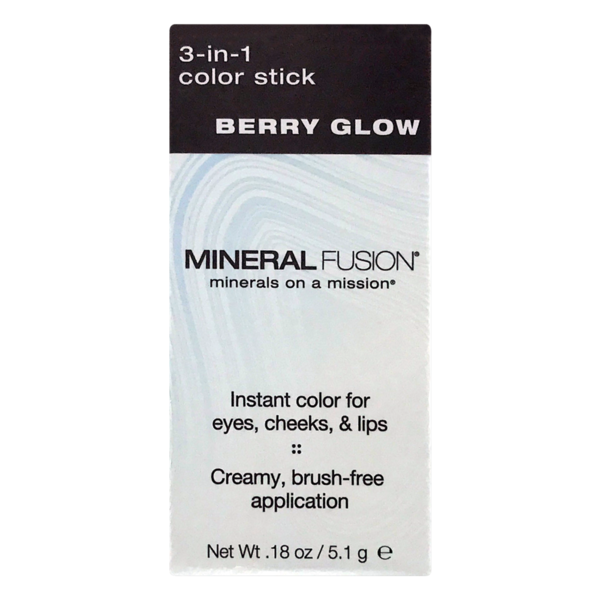 Mineral Fusion Berry Glow 3-In-1 Color Stick