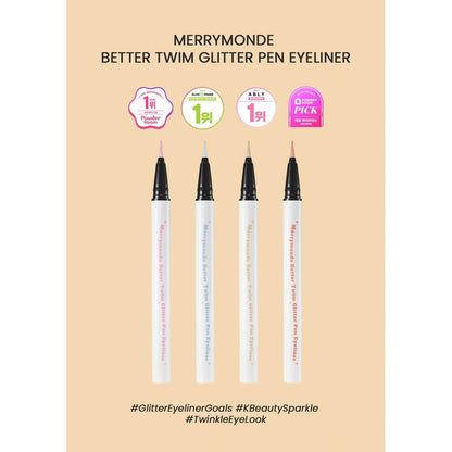 MERRYMONDE [MERRYMONDE] Better Twim Glitter Pen Eyeliner 0.5g