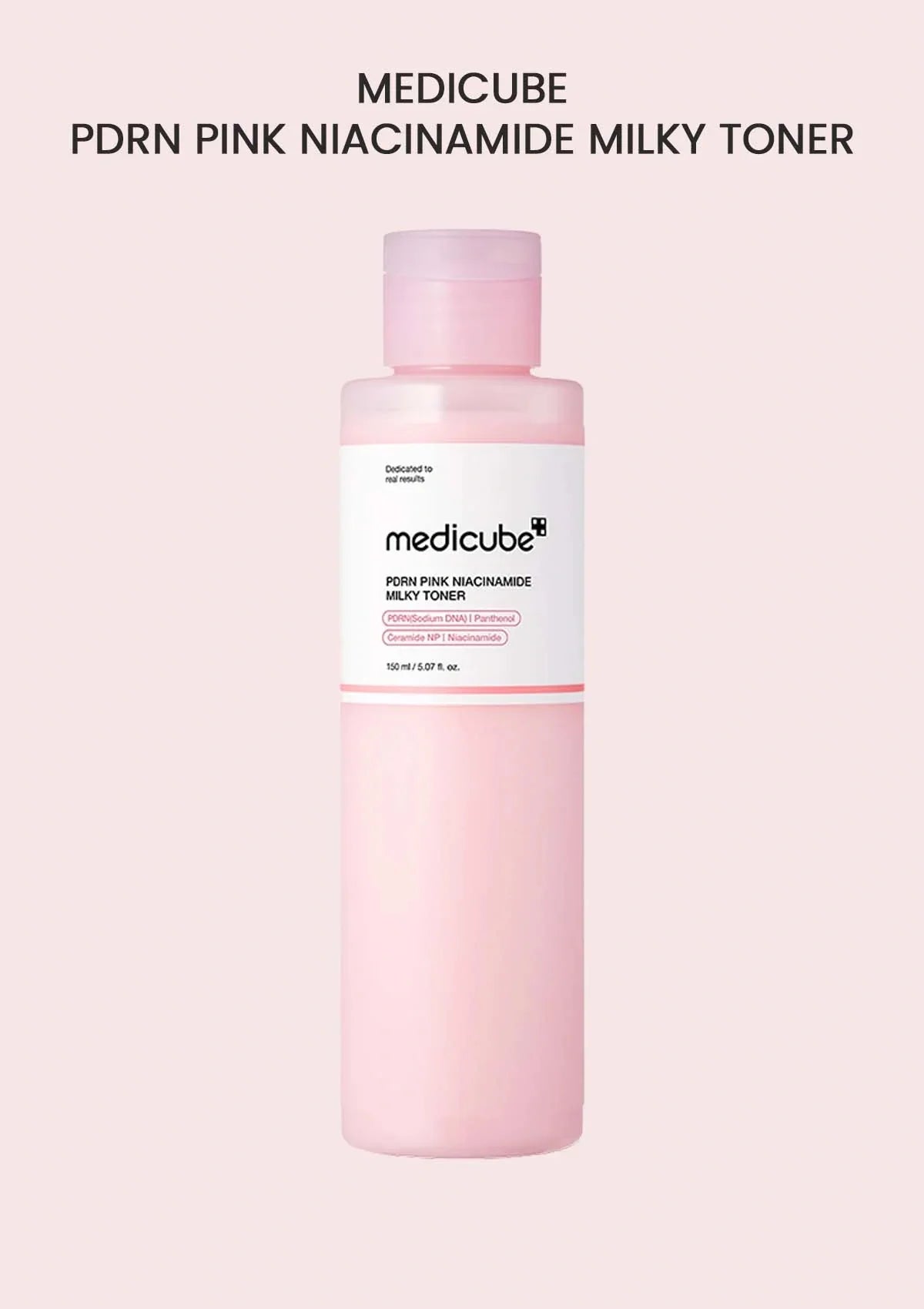 [MEDICUBE] PDRN Pink Niacinamide Milky Toner 150ml - MEDICUBE