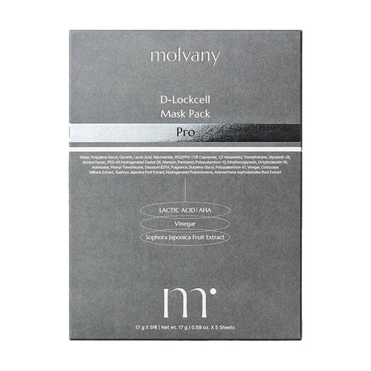 D-lockcell Mask Pack Pro (1 Box = 5 Masks X 17g)