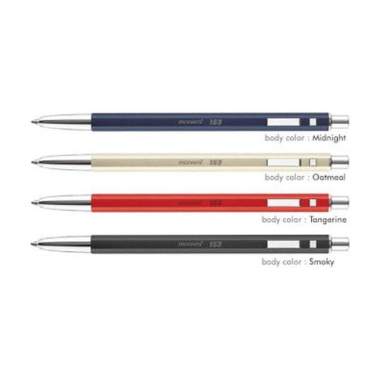 Monami 153 ID Ballpoint Pen Black