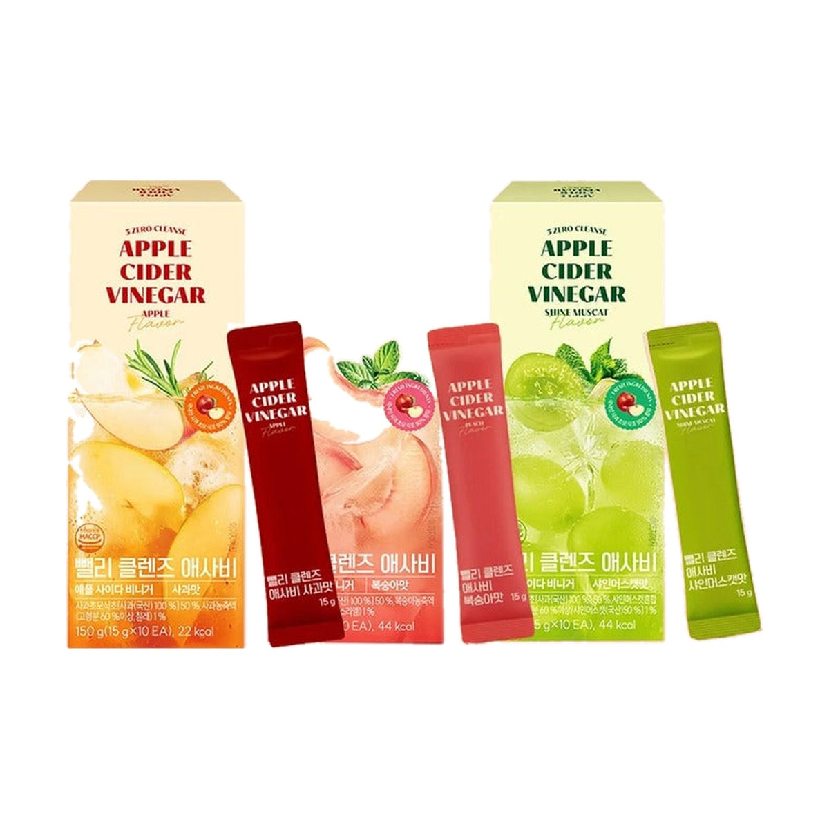 BBelly Cleanse Apple Cider Vinegar (1 Box = 15g x 10 Sticks)