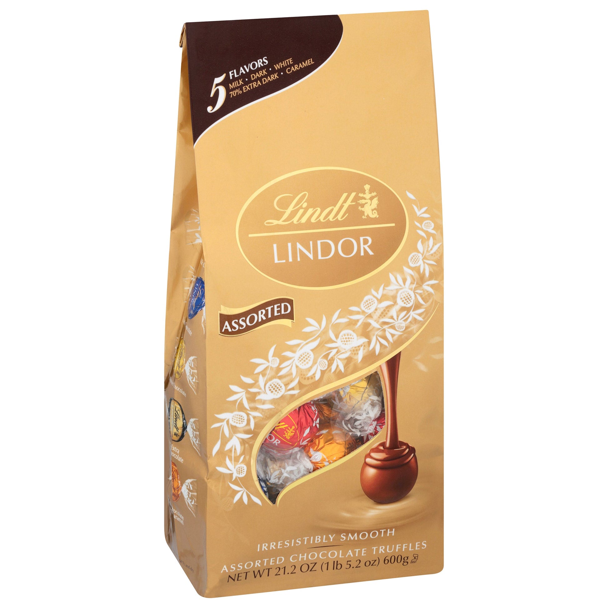 Lindt Lindor Chocolate Truffles, Assorted Flavors, 21.2 oz